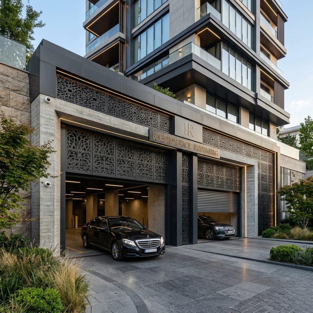 Lüks Rezidans Otopark ve Havalandırma Izgaraları